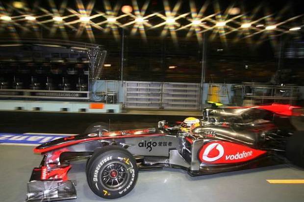 Foto zur News: Webber verhindert erste Schumacher-Bestzeit