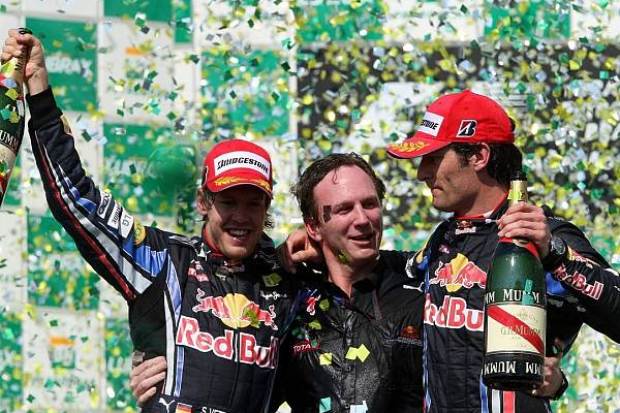 Foto zur News: Red Bull jubelt: Vettel siegt, Konstrukteurs-WM fixiert!