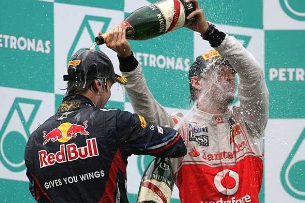 Foto zur News: Deutsche Festspiele: Vettel gewinnt, Heidfeld Dritter!