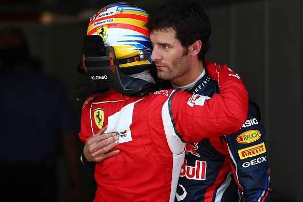Foto zur News: Red Bull dominiert: Webber erstmals vor Vettel