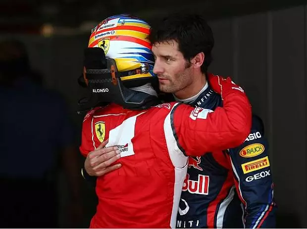 Foto zur News: Red Bull dominiert: Webber erstmals vor Vettel