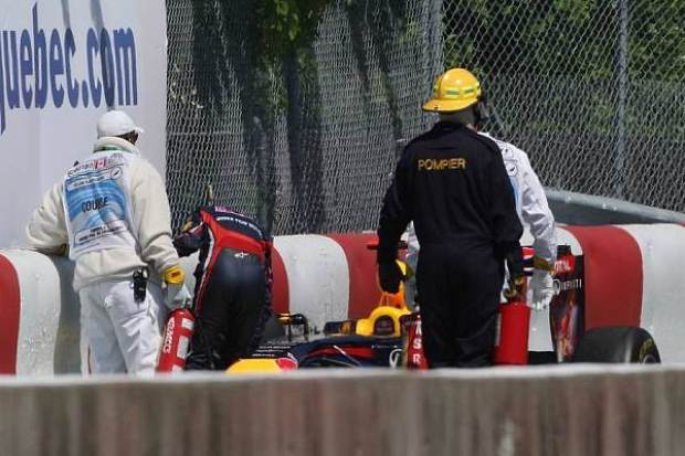 Foto zur News: Vettel: "Habe das Heck verloren"