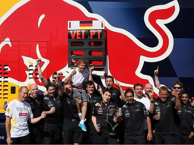 Foto zur News: Das große Siegerinterview mit Sebastian Vettel