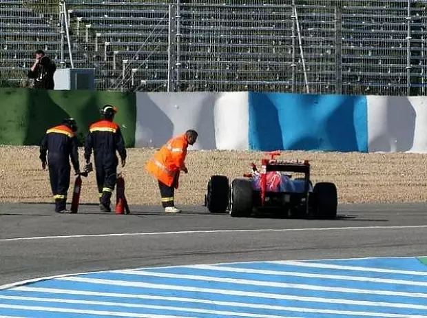 Foto zur News: Jerez: Räikkönen-Bestzeit beim Testauftakt