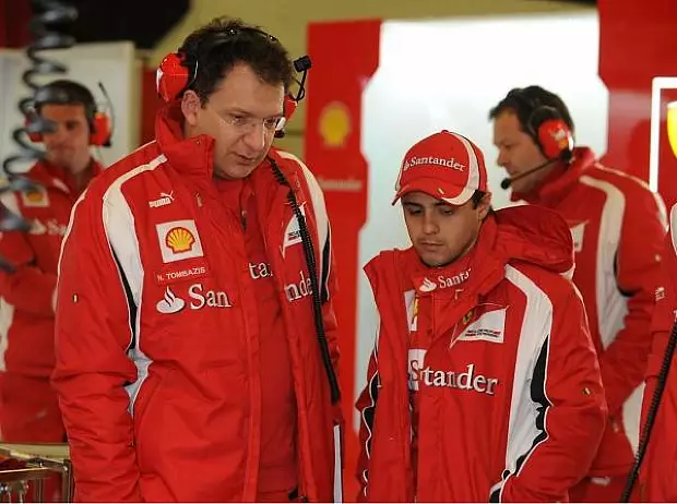 Foto zur News: Zurückhaltender Beginn: Intensives Programm bei Ferrari