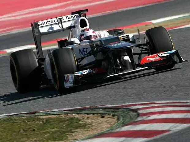 Foto zur News: Sauber beendet Testwoche mit der Bestzeit