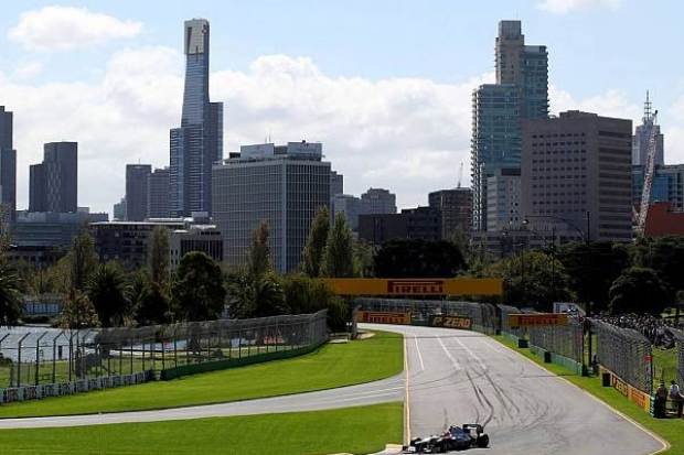Foto zur News: Melbourne: McLaren vor Grosjean und Schumacher