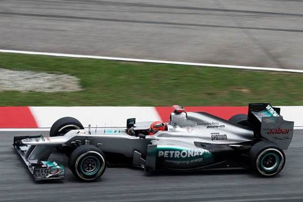 Foto zur News: Nur McLaren verhindert erste Schumacher-Pole