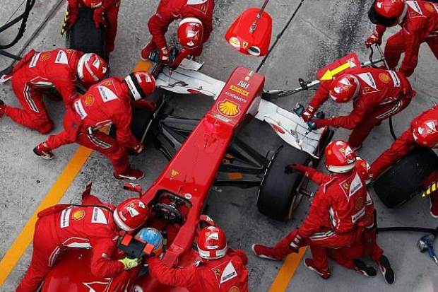 Foto zur News: Trotz Sieg: Druck auf Ferrari nicht geringer