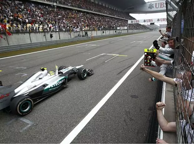 Foto zur News: 2012: Ein China-Grand-Prix für die Ewigkeit