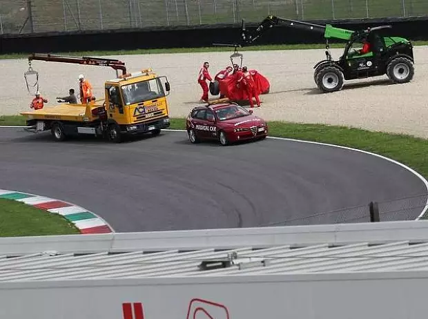 Foto zur News: Trotz Testunfall: Alonso schöpft Hoffnung