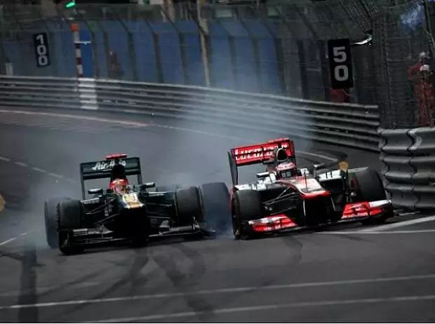 Foto zur News: Prozession in Monaco: Webber gewinnt vor Rosberg