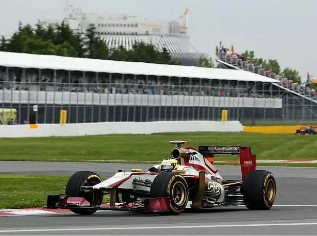 Foto zur News: Montreal-Freitag: Hamilton vor den Ferraris