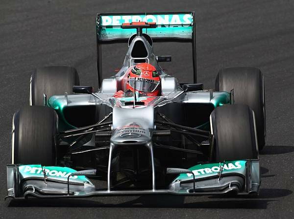 Foto zur News: Schumacher erlebt einen Nachmittag zum Vergessen
