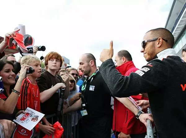 Foto zur News: Hamilton vergesslich: In Spa schon mal gewonnen?