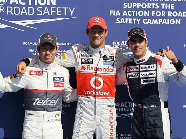 Foto zur News: Überraschungen in Spa: Erste McLaren-Pole für Button