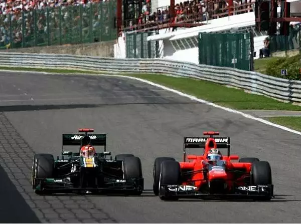 Heikki Kovalainen, Timo Glock Foto zur News: Kovalainens Frust über Caterham wächst