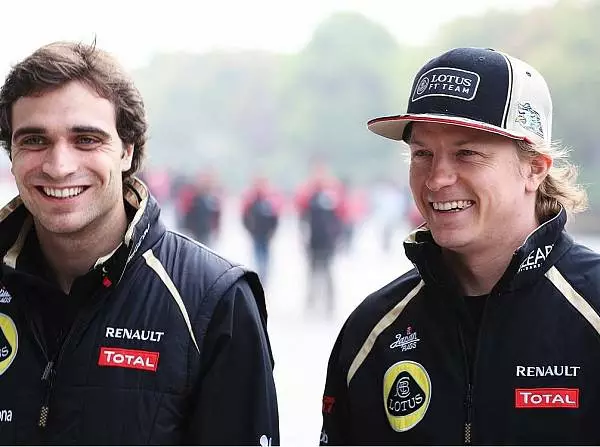 Jerome D'Ambrosio, Kimi Räikkönen Foto zur News: Räikkönen will den Sieg, D'Ambrosio die Chance nutzen