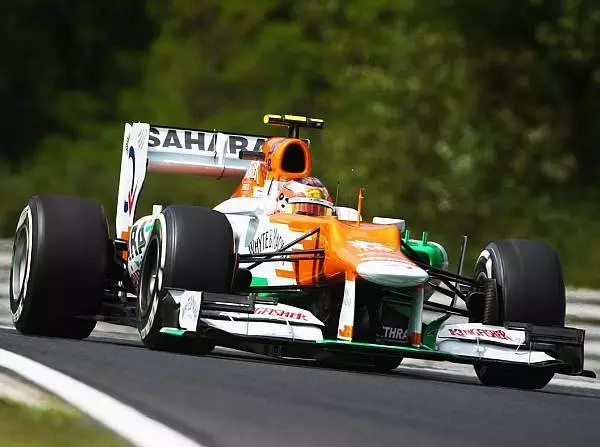 Jules Bianchi Foto zur News: Bianchi, Razia #AND# Gonzalez testen Force India