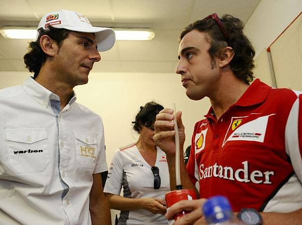 Foto zur News: De la Rosa: "Beim Tennis wäre Alonso besser als Federer"
