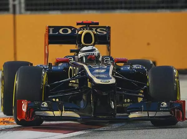 Kimi Räikkönen Foto zur News: Lotus fehlen in Singapur zwei Sekunden