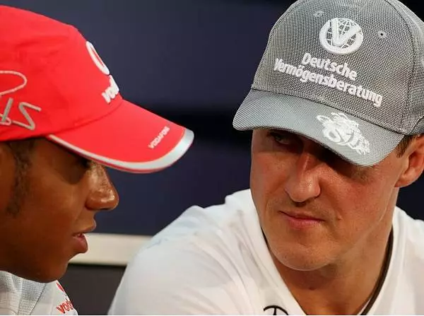 Foto zur News: Nach Kritik an Schumacher: Lewis Hamilton rudert zurück