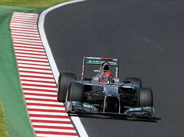 Foto zur News: Schumacher nach Platz 13: "Auto war nicht schnell genug"