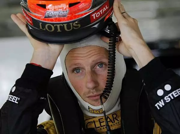 Foto zur News: Romain Grosjean kassiert Strafe