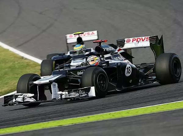 Bruno Senna, Pastor Maldonado Foto zur News: Williams: Ohne Trockenübungen nach Südkorea