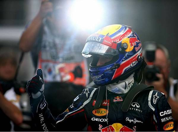 Foto zur News: "Falscher" Red Bull auf Pole: Webber schlägt Vettel