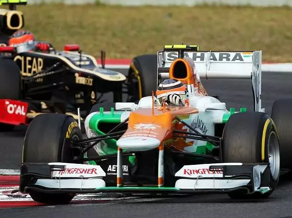 Foto zur News: Hülkenberg beschert Force India wichtige Punkte