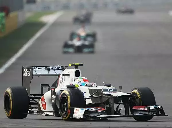 Sergio Perez Foto zur News: Sauber steht in Indien vor einer "gewaltigen Aufgabe"