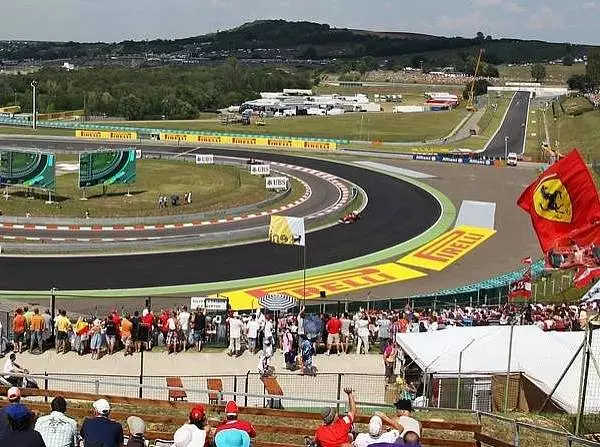 Foto zur News: Neuer Asphalt, neue Randsteine: Hungaroring modernisiert