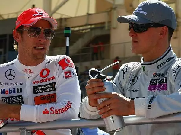 Foto zur News: Button: Tut man "Schumi" mit Kritik an Comeback unrecht?