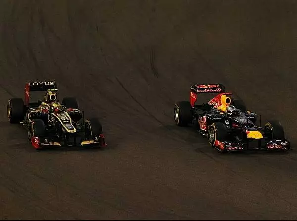 Sebastian Vettel, Romain Grosjean, Charles Pic Foto zur News: Nach Vettels Husarenritt: Ändert Red Bull die Strategie?