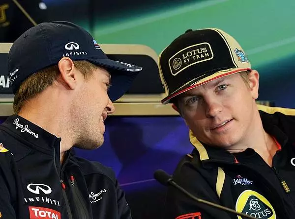 Foto zur News: Räikkönen: "Zähle Vettel zu meinen Freunden"