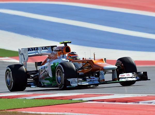 Foto zur News: Force India: Hülkenberg wieder in den Top 10