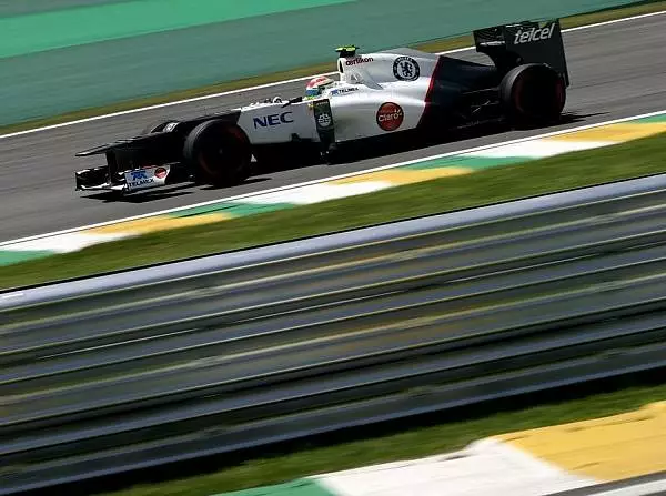 Foto zur News: Sauber in Sao Paulo: Fleißig aber zu langsam