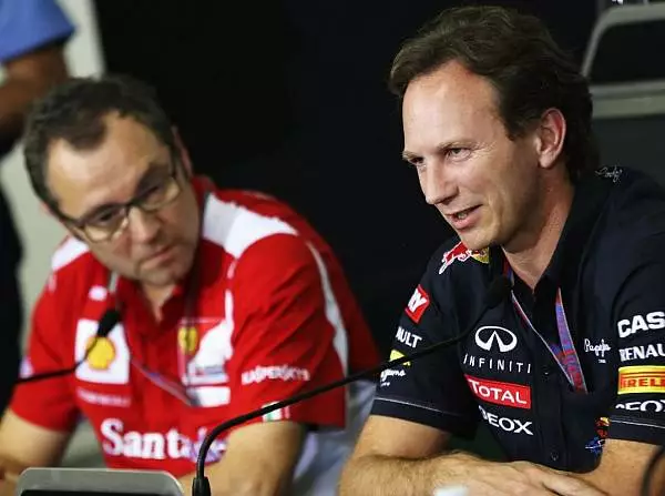 Foto zur News: Horner #AND# Domenciali: WM-Träume und böse Erinnerungen