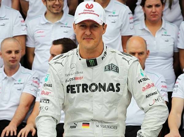 Foto zur News: Schumacher verabschiedet sich: "Thank you"