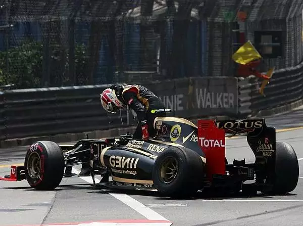 Foto zur News: Grosjean: "Kein Recht mehr, so dumme Fehler zu machen"