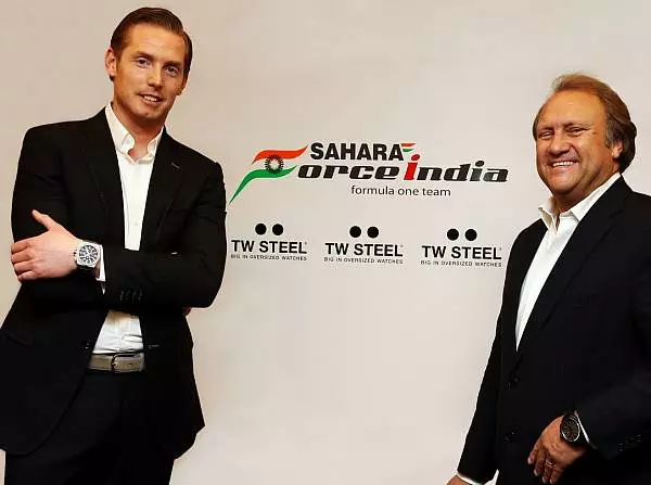 Foto zur News: TW Steel neuer Force-India-Partner