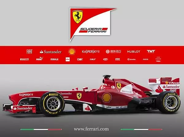 Der Ferrari F138 Foto zur News: F138-Projektleiter mit dem Ergebnis "ganz zufrieden"