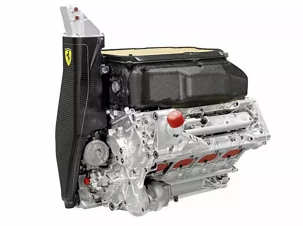 Ferrari V8-Motor Foto zur News: Antrieb: Ferrari setzt auf Zuverlässigkeit
