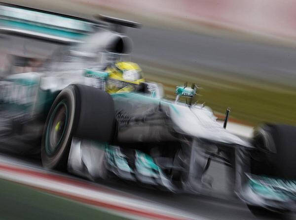 Foto zur News: Barcelona: Rosberg vor drei Champions