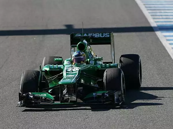 Foto zur News: Caterham: Kein perfekter Arbeitstag für Pic
