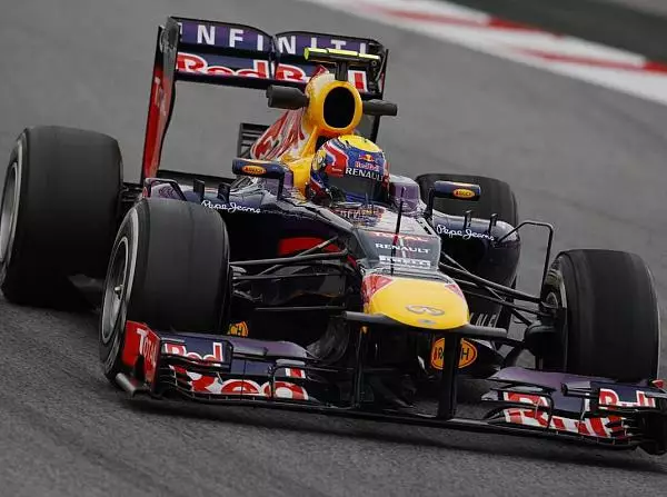 Mark Webber Foto zur News: Webber fröstelt: Keine Erinnerung an kältere Testtage