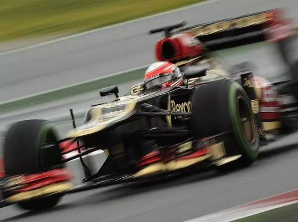 Romain Grosjean Foto zur News: Grosjean entspannt zur Tagesbestzeit