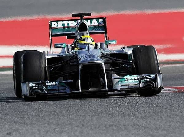 Foto zur News: Mercedes einmal mehr "Testweltmeister"