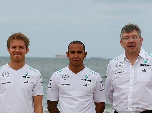 Foto zur News: Brawn #AND# Irvine: Rosberg nicht so talentiert wie Hamilton...
